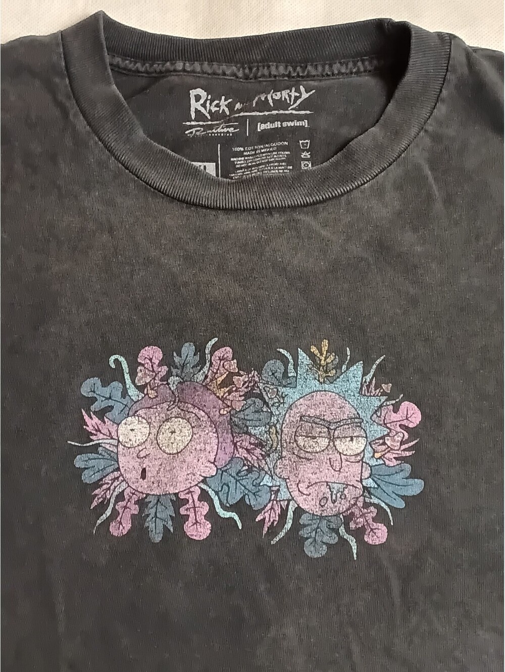 Primitive Skateboards x Rick and Morty T-Shirt Regular 2XL Black Cotton